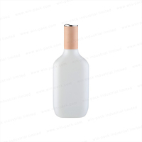 Winpack Nouveau Design Verre Cosmétique Lotion Blanc Mat 120ml Bouteille avec Pompe pot de crème en verre emballage cosmétique en verre