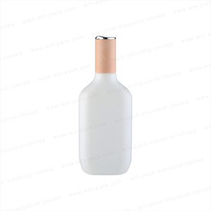 Winpack thiết kế mới mỹ phẩm thủy tinh Matte trắng Lotion 120ml chai với bơm thủy tinh Kem <span class=keywords><strong>Jar</strong></span> thủy tinh bao bì mỹ phẩm - Product Image 4