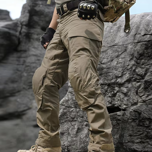 <span class=keywords><strong>Pantaloni</strong></span> da Montagna G3 per Uomo Resistenti all'Usura con Protezioni per le Ginocchia Integrate, Motivo Mimetico, Stile Workwear - Product Image 3
