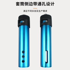 Manguito de metal de 300cc tipo Snap para pegamento, soporte de tarjeta para barril de silicona de máquina dispensadora automática, sujeta con seguridad cartuchos metálicos de 300/330. - Product Image 3