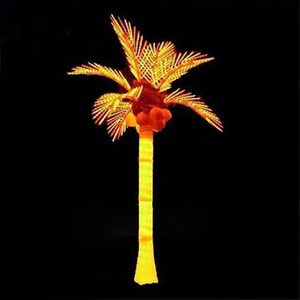 Lumières de Noël intelligentes à motif LED, décoration de palmier cocotier, éclairage de palmier artificiel fantaisie - Product Image 6