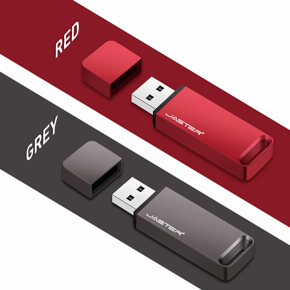 Flashdisk USB 3.0 stik logam Mini, Flash Drive logam kecepatan tinggi 16GB 32GB 64GB