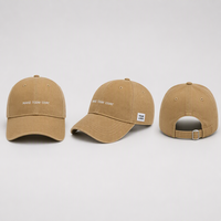 Casquette de baseball sportive personnalisée à 6/5 panneaux avec logo sublimé, en tissu polyester/coton réglable, style vintage et tendance
