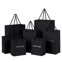 Sacs cadeaux en papier kraft avec logo personnalisé, vente chaude de la marque, cartes argentées, cartes en carton ivoire, pour vêtements, shopping, bijoux, montres