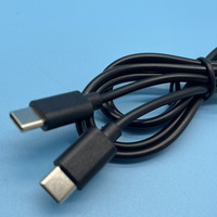 Kabel pengisian daya Tipe C 2-in-1 0.5m ramah lingkungan 2 in 1 USB-C kabel sinkronisasi Data kabel pemisah 50cm