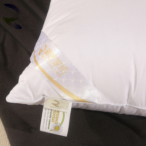 Sang trọng Mềm <span class=keywords><strong>hallow</strong></span> Đệm Bên Trong Chèn Ngỗng Tinh Khiết rửa vịt xuống lông đầy gối với chất lượng cao - Product Image 4