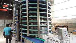 स्टेनलेस स्टील बेकिंग उपकरण औद्योगिक कस्टम बेकरी ब्रेड इलेक्ट्रिक गैस सुरंग ओम बेल्ट कन्वेयर पिज्जा ओवन के लिए - Product Image 5