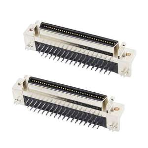 Connecteur MDR 68 broches à angle droit de haute qualité, prise femelle SCSI 68 broches pour PC électronique, type DIP, connecteur de prise SCSI 68 broches - Product Image 2