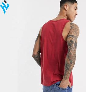 เสื้อกล้ามแฟชั่นสำหรับผู้ชาย,คอเว้าขนาดใหญ่พิเศษป้องกันการหดตัวสไตล์ใหม่ - Product Image 3