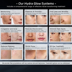 NewFace CE LVD Leistungsstarkes Umfassendes High-End Hautpflege-System 12-in-1 Multifunktionales Hydra Beauty Gesichtsbehandlungsgerät - Product Image 5