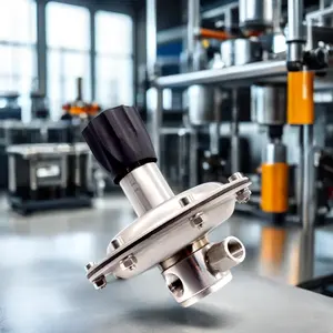 Microregulador de presión O2 de acero inoxidable 1/4 "NPT 0.3atm Válvulas de baja presión - Product Image 2