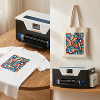Mesin Cetak Kaos DTF Printer 13 inci, Printer DTF Xp600 A3, Printer DTF 30/31 cm