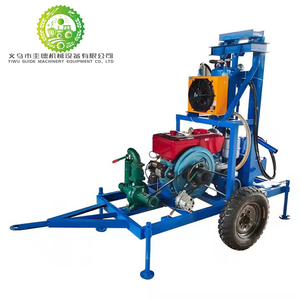 Machine de forage rotative pour puits d'eau diesel avec pompe à engrenages, moteur et composants essentiels de roulement - Product Image 2