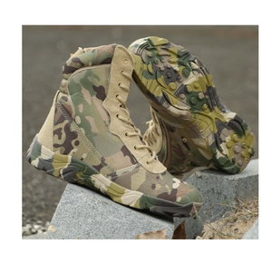 TSB07 Stock and Customized Outdoor Sports Hunting Camping <b>Hiking</b> Camouflage Tactical <b>Boots</b> - Product Image 1