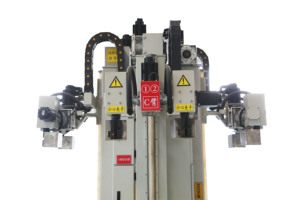 Tự Động 6 Trục Xoay PLC Điều Khiển Chính Xác Nhựa Đúc Robot Máy Công Nghiệp Cho Động Cơ Vỏ Làm Tuv Chứng Nhận - Product Image 6