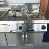Fourneau Teppanyaki multifonctionnel professionnel en acier inoxydable pour cuisine, idéal pour la cuisson de plats épicés et le Kanto-Donfu