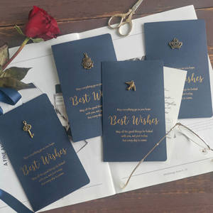 Factory Colorful 3D Eco-Friendly Greeting Card Handwritten Message Blessing <b>Paper</b> Craft Gift Christmas <b>Birthday</b> New Year Easter - Product Image 5