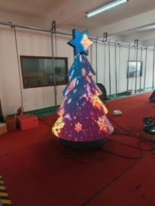 Pantalla LED con Forma de Árbol de Navidad a Todo Color, Forma Personalizada, Alto Brillo para Interiores, Garantía de 5 Años, Decoración Navideña - Product Image 5