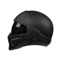 Nouveauté Casque de moto modulaire Casque intégral approuvé par les points avec menton détachable