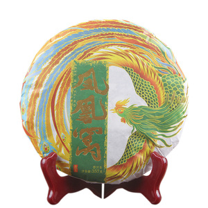 Té Pu'er Crudo de Árbol Antiguo Nido de Fénix de la Zona de Té de Yiwu 2021, Material Puro, Pastel de Té Pu'er para Consumo Diario - Product Image 1