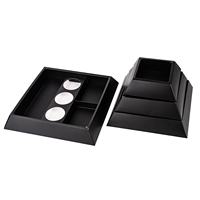Boîte Alimentaire LOKYO de Luxe à Logo Personnalisé, pour Traiteur, Emballage en Carton, Boîte à Emporter pour Pâtisserie, Gâteau, Dessert, Plateau Alimentaire en Forme de Pyramide