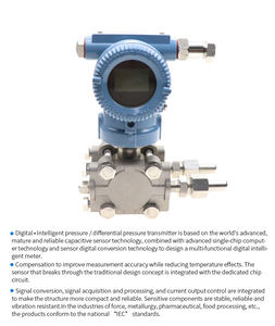 เครื่องส่งสัญญาณความดัน HART เซ็นเซอร์ความดันต่างกันสำหรับระดับของเหลว - Product Image 5