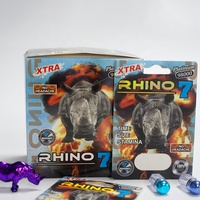 Versand bereit Rhino 69 Pills Box Verpackung Papier Druck box Blister Verpackung für sexuelle Pillen