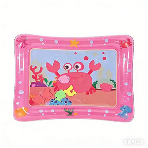 Tapis de jeu aquatique gonflable pour bébé, coussin en PVC pour le temps sur le ventre, tapis aquatique pour tout-petits, jouets d'éveil et d'éducation précoce pour enfants - Product Image 3