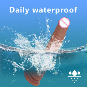 SacKnoveYC014卸売大人のおもちゃノベルティ10インチオナニークリトリスフレキシブルビッグシリコン膣バルクディルド女性用 - Product Image 5