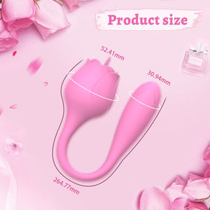Vibrador de doble acción para mujer, juguete sexual con motor silencioso, facturación y embalaje discretos - Product Image 2