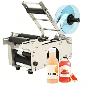 Aplicador de Etiquetas Semiautomático RY-Bottle para Botellas Redondas, Cuadradas y Planas (Vidrio/PET) 40W 220V - Product Image 2