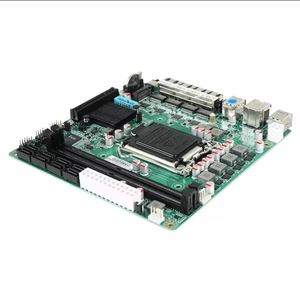 Motherboard C236 Mini ITX 1*M.2 <span class=keywords><strong>4</strong></span>* Lan 2.5G I226 Core Generasi ke-6~ke-9 I3 I5 I7 Mainboard Untuk Server Router PC - Product Image 5