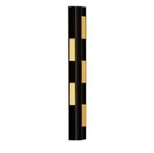 Élégant support mural noir et or, double crochet vertical en alliage pour plafond, armoire, penderie, manteau, serviette, chapeau - Product Image 5