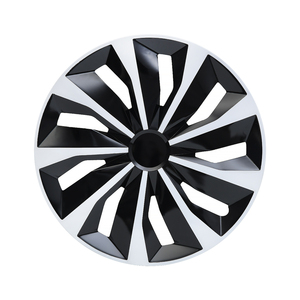 Enjoliveurs de roues de voiture en plastique ABS de 12 à 17 pouces, finition chromée, installation par clip, tailles et couleurs personnalisables pour différents modèles de véhicules - Product Image 1