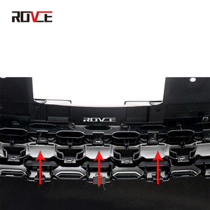 Grille de pare-chocs avant ROVCE de haute qualité, noir, <span class=keywords><strong>gris</strong></span>, argent, pour Land Rover <span class=keywords><strong>Discovery</strong></span> <span class=keywords><strong>Sport</strong></span> 2020+ L550 LR127710 LR127709 LR127707 - Product Image 4