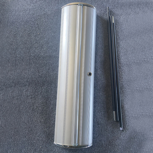Produzione prezzo di fabbrica portatile Roll up espositore con Base larga in plastica Banner Pull-Up sfondo Kakemono Roll up Stand - Product Image 2