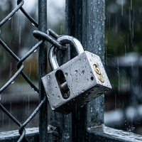 Cadenas carré en acier inoxydable 50 mm SS304 étanche avec anse trempée, verrouillage à clé pour portail, remorque, entrepôt - Vente en gros