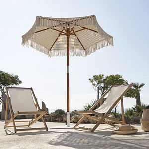 Уличное украшение Uplion, роскошный пляжный зонт из массива дерева с кисточками, садовый зонт - Product Image 6