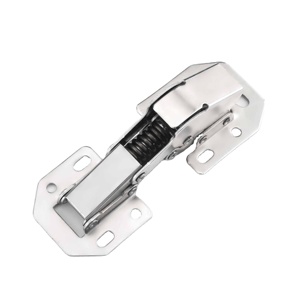 Roeasy ếch bản lề cho nhà bếp 4 inch mùa xuân bản lề cầu hình dạng mềm đóng cửa tủ bản lề - Product Image 2