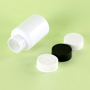 High Quality White PET medicine Bottles 250ml 300ml 400ml Multiple Colors <b>plastic</b> <b>jar</b> for Pharmaceutical Tablets Custom Logo - Product Image 2