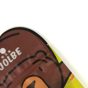 Food grade reusable cookie packaging plastic food packaging cookie bags with windows