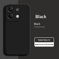 Coque de téléphone portable unisexe en silicone souple avec finition mate et protection 360° pour Redmi Note 13/ 12T/Redmi Note 11