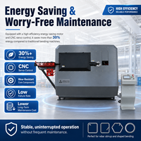 Máquina Automática CNC para Doblar Estribos de Acero Inoxidable, Fácil de Usar, con PLC y Memoria Programable