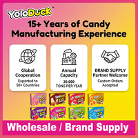 Yoloduck - Caramelos de Gelatina YO-G-30, Dulces para Viajar, Paquete de Caramelos