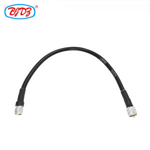Fabrikant Aanpasbare Lmr400 Kmr400 Uhf <span class=keywords><strong>PL</strong></span>-259 Pl259 Mannelijke Plug Naar Tnc Mannelijke Plug Lmr400 Rf Jumper Kabel Assemblage Pigtail - Product Image 1