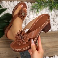 Nouvelle Arrivée, Meilleures Ventes : Sandales d'extérieur pour femmes, grande taille, nouveau design, à talon compensé, bout ouvert, dessus en PU, semelle extérieure en EVA, pour l'été