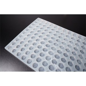 Moule en silicone segmenté pour bonbons gélifiés en forme de donut - Idéal pour la fabrication de bonbons en série, le développement de produits gélifiés et la validation de recettes - Product Image 4