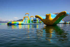 Parcours d'obstacles aquatiques gonflable avec des jeux d'aventure aquatiques flottants pour les centres de divertissement et les piscines - Product Image 3