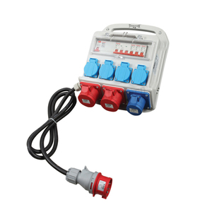 Hộp Phân Phối Điện Chống Nước Công Nghiệp, Hộp Ổ Cắm Điện 11 Mô Đun Không Có Cáp - Product Image 3