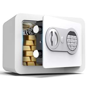 Caja Fuerte Pequeña para el Hogar, Caja de Seguridad Personal para Dinero, Efectivo y Documentos, Caja de Seguridad para Niños con Teclado Digital, Caja Fuerte para Dinero - Product Image 3